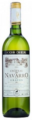 Вино Cordier Chateau de Navarro Blanc 2005