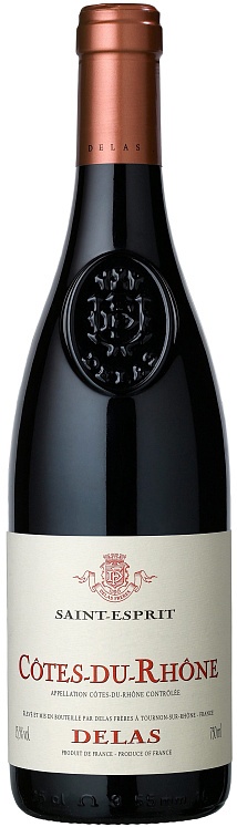 Delas Freres Cotes du Rhone Saint Esprit 2022 Set 6 Bottles