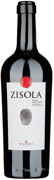 Mazzei Zisola Sicilia Noto Rosso Nero d'Avola 2020 Set 6 Bottles