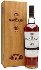Виски Macallan Sherry Oak 40 YO 2016 Release