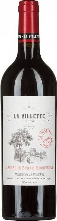 Badet Clement La Villette Grenache Syrah Mourvedre 2015 Set 6 Bottles