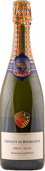 Francois Martenot Cremant de Bourgogne Brut 2015 Set 6 bottles