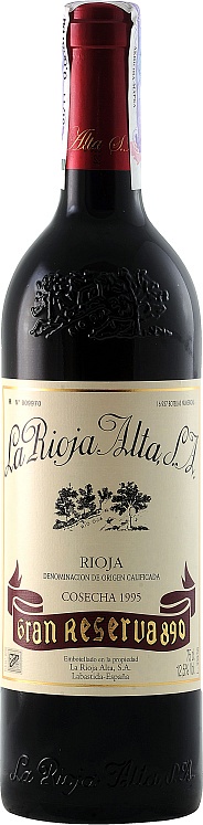 La Rioja Alta Gran Reserva 890 1995