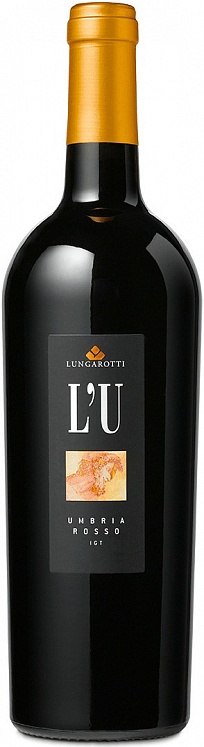 Lungarotti L'U Rosso IGT 2014 Set 6 bottles