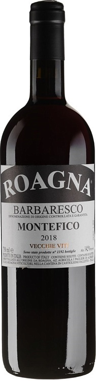 Roagna Barbaresco Montefico Vecchie Viti 2018