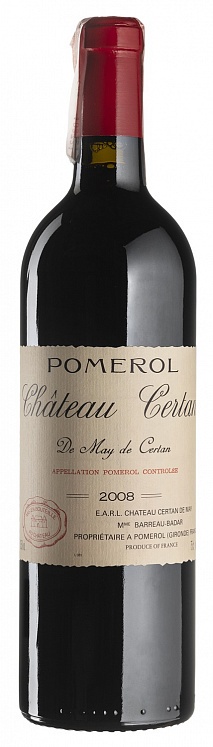 Chateau Certan de May de Certan 2008