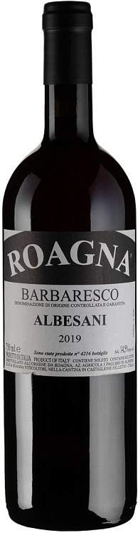 Roagna Barbaresco Albesani 2019