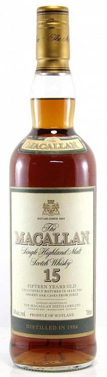 Macallan 15 YO 1984