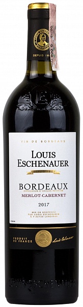 Louis Eschenauer Bordeaux Merlot-Cabernet 2017 Set 6 Bottles