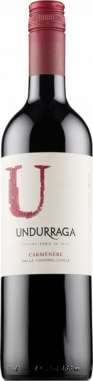 Undurraga Carmenere 2018 Set 6 bottles