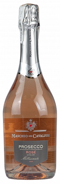 Maschio dei Cavalieri Extra Dry Rose Prosecco DOC Spumante Millesimato 2020 Set 6 bottles