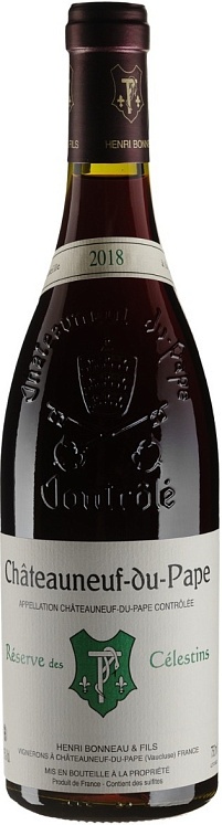 Henri Bonneau Chateauneuf-du-Pape Reserve des Celestins 2018