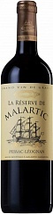 Вино La Reserve de Malartic Rouge 2018