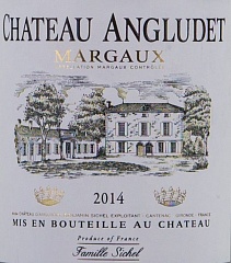 Вино Chateau Angludet Margaux 2014