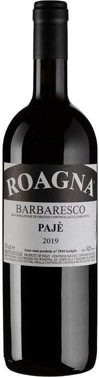 Roagna Barbaresco Paje 2019