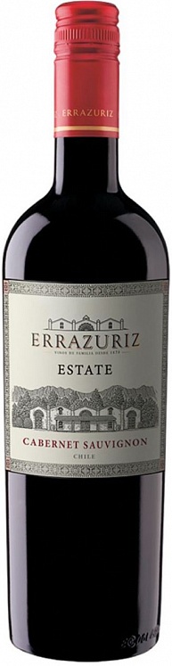 Errazuriz Estate Cabernet Sauvignon 2018 Set 6 bottles