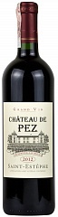 Вино Chateau de Pez 2012