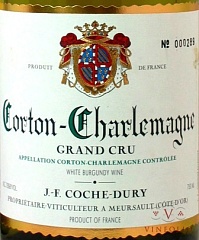 Вино Coche-Dury Corton-Charlemagne Grand Cru 1998
