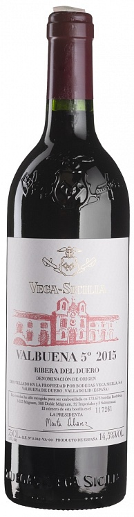 Vega Sicilia Valbuena 5° 2015