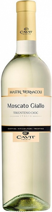 Cavit Mastri Vernacoli Moscato Giallo 2020 Set 6 bottles