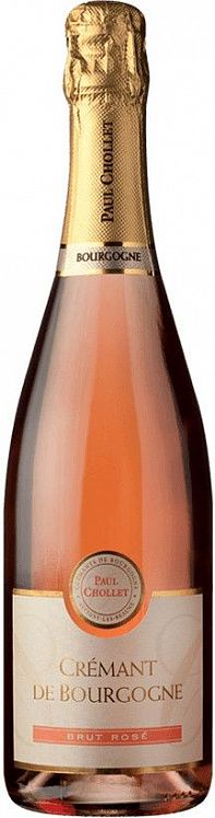 Paul Chollet Cremant de Bourgogne Brut Rose Set 6 bottles