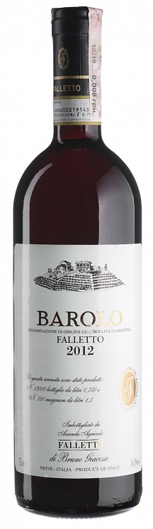 Azienda Agricola Falletto Barolo Falletto 2012
