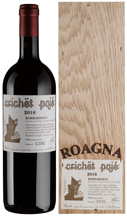 Roagna Barbaresco Crichet Paje 2016