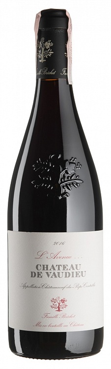 Chateau de Vaudieu Chateauneuf-du-Pape L'Avenue 2016 Set 6 bottles