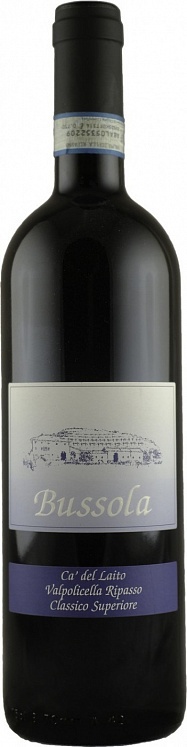 Tommaso Bussola Ca'del Laito Valpolicella Ripasso Superiore 2015 Set 6 bottles