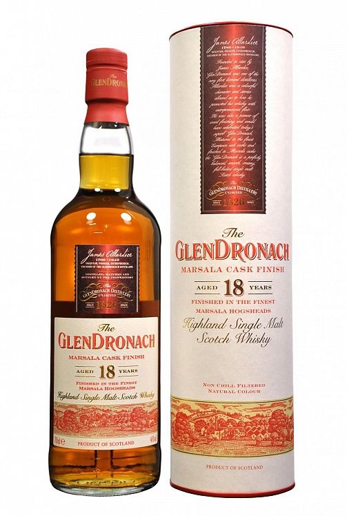 GlenDronach 18 YO Marsala Finish