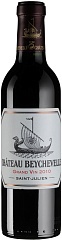 Вино Chateau Beychevelle 2010, 375ml
