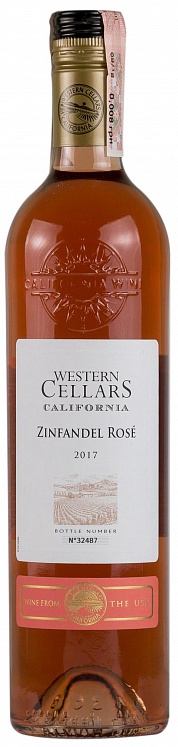 Western Cellars Zinfandel Rose 2018 Set 6 bottles