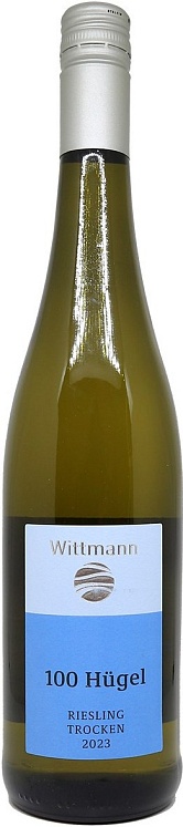 Wittmann 100 Hugel Riesling Trocken 2023 Set 6 Bottles