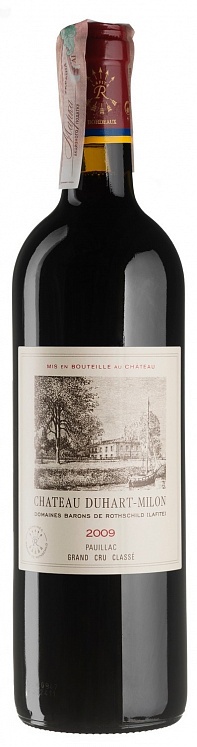 Chateau Duhart-Milon 4th Grand Cru Classe Pauillac Lafite Rothschild 2009