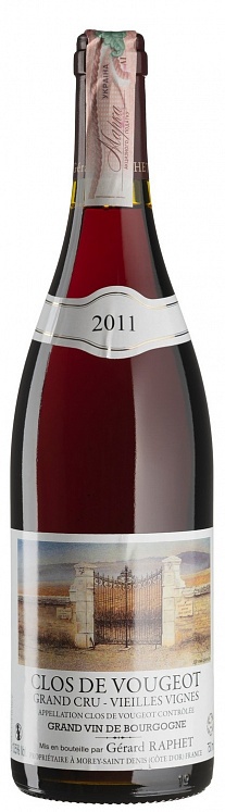 Gerard Raphet Clos Vougeot Vieilles Vignes 2011
