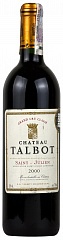 Вино Chateau Talbot 4em GCC 2000