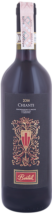 Bartali Chianti 2014 Set 6 Bottles
