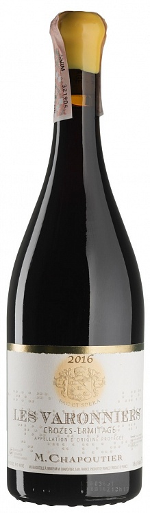 Michel Chapoutier Crozes-Ermitage Les Varonniers 2016 Set 6 bottles