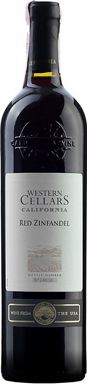 Western Cellars Red Zinfandel 2019 Set 6 bottles