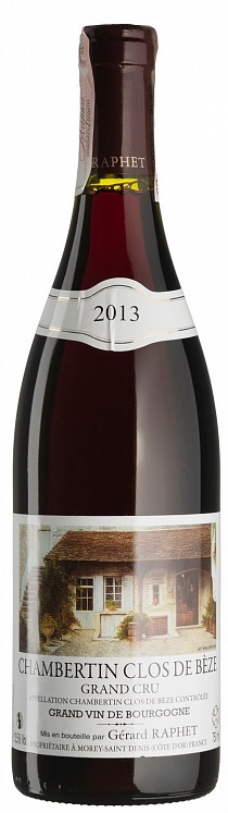 Gerard Raphet Chambertin Clos de Beze Grand Cru 2013