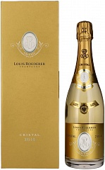 Шампанское и игристое Louis Roederer Cristal 2014 Gift Box