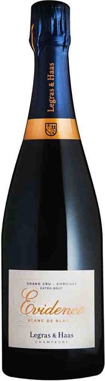 Legras & Haas L'Evidence Blanc de Blancs Extra Brut 2018 Magnum 1,5L