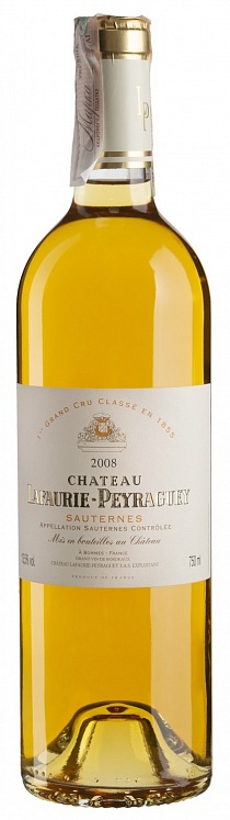 Chateau Lafaurie-Peyraguey Sauternes 2008 Set 6 bottles
