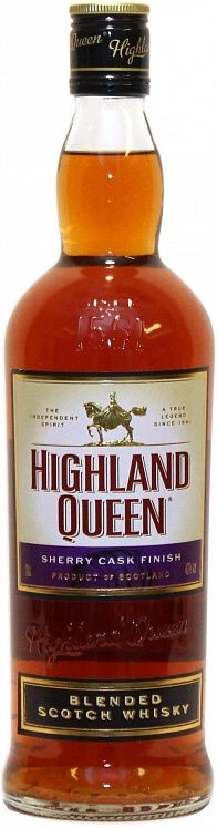 Highland Queen Sherry Cask Finish Set 6 Bottles