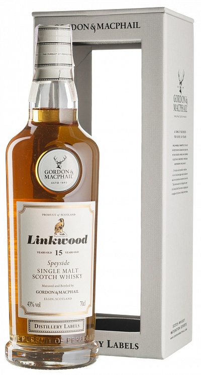 Linkwood 15 YO Distillery Labels Gordon & MacPhail