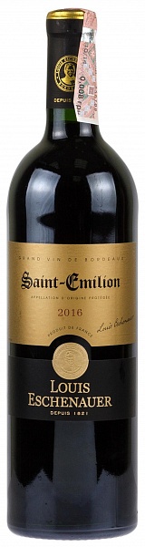 Louis Eschenauer Saint-Emilion 2016 Seе 6 bottles 