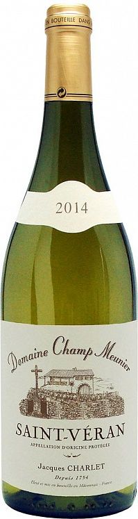 Jacques Charlet Domaine Champ Meunier Saint-Veran 2014 Set 6 bottles