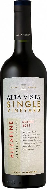 Alta Vista Single Vineyard Alizarine 2011