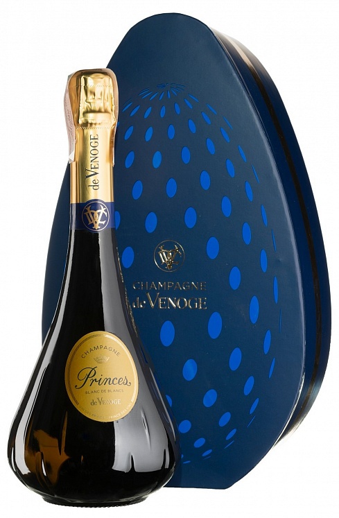 Champagne de Venoge Egg de Venoge Blanc de Blancs Set 6 bottles