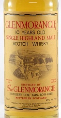 Виски Glenmorangie 10 YO Very Old Bottling 1980s